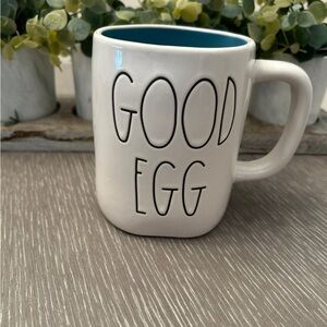 Rae Dunn Double Sided Good Egg Bad Egg Mug